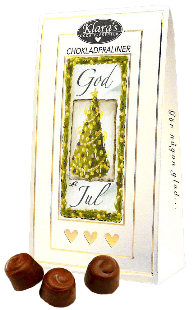 God Jul chokladpraliner, Granmotiv